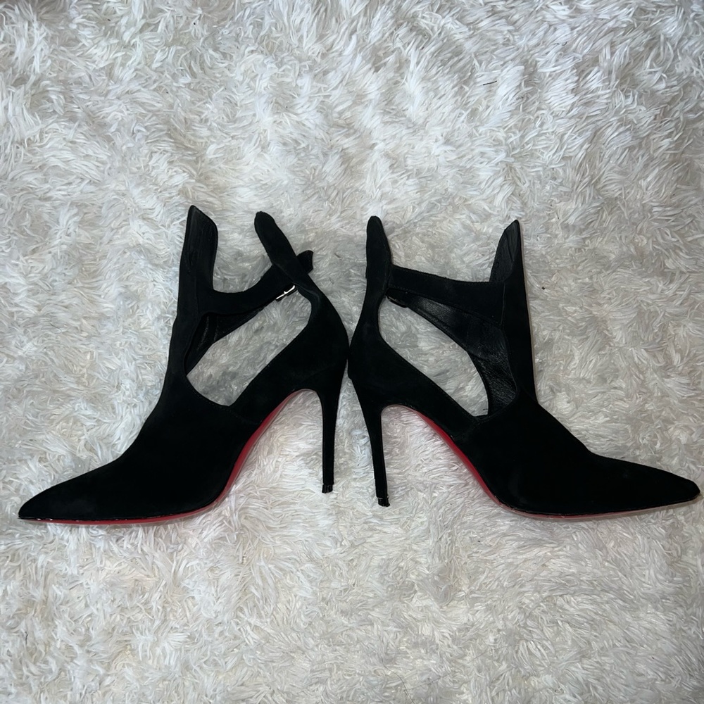 Christian Louboutin So Kate Booties (Gently Used with protective 3M layer)